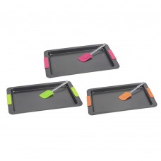 PETERHOF PH-15351 Tava copt cu spatula silicon PETERHOF PH-15351 Tava copt cu spatula silicon